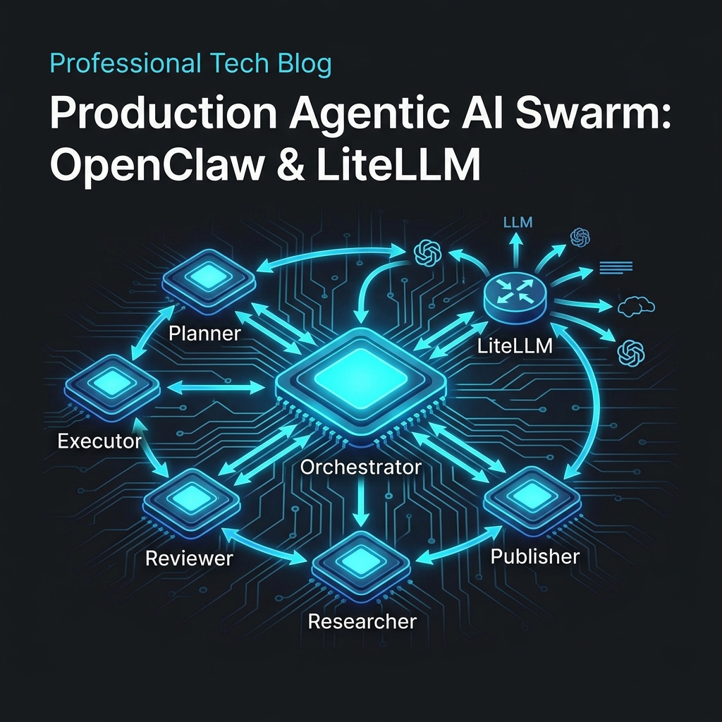 Agentic System Architecture series: multi-agent production systems with Go and LiteLLM
