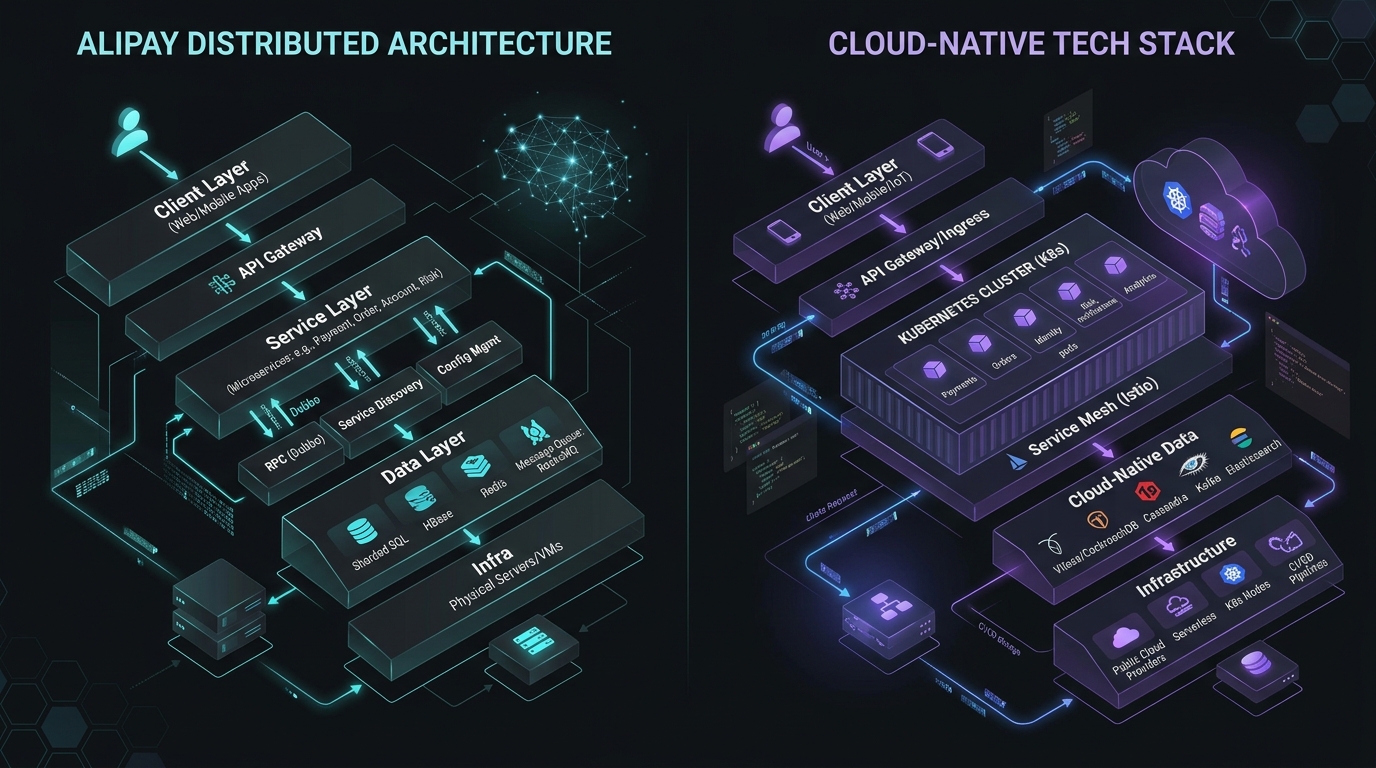 Alipay Double 11 Architecture series: 544,000 TPS payment processing at extreme scale