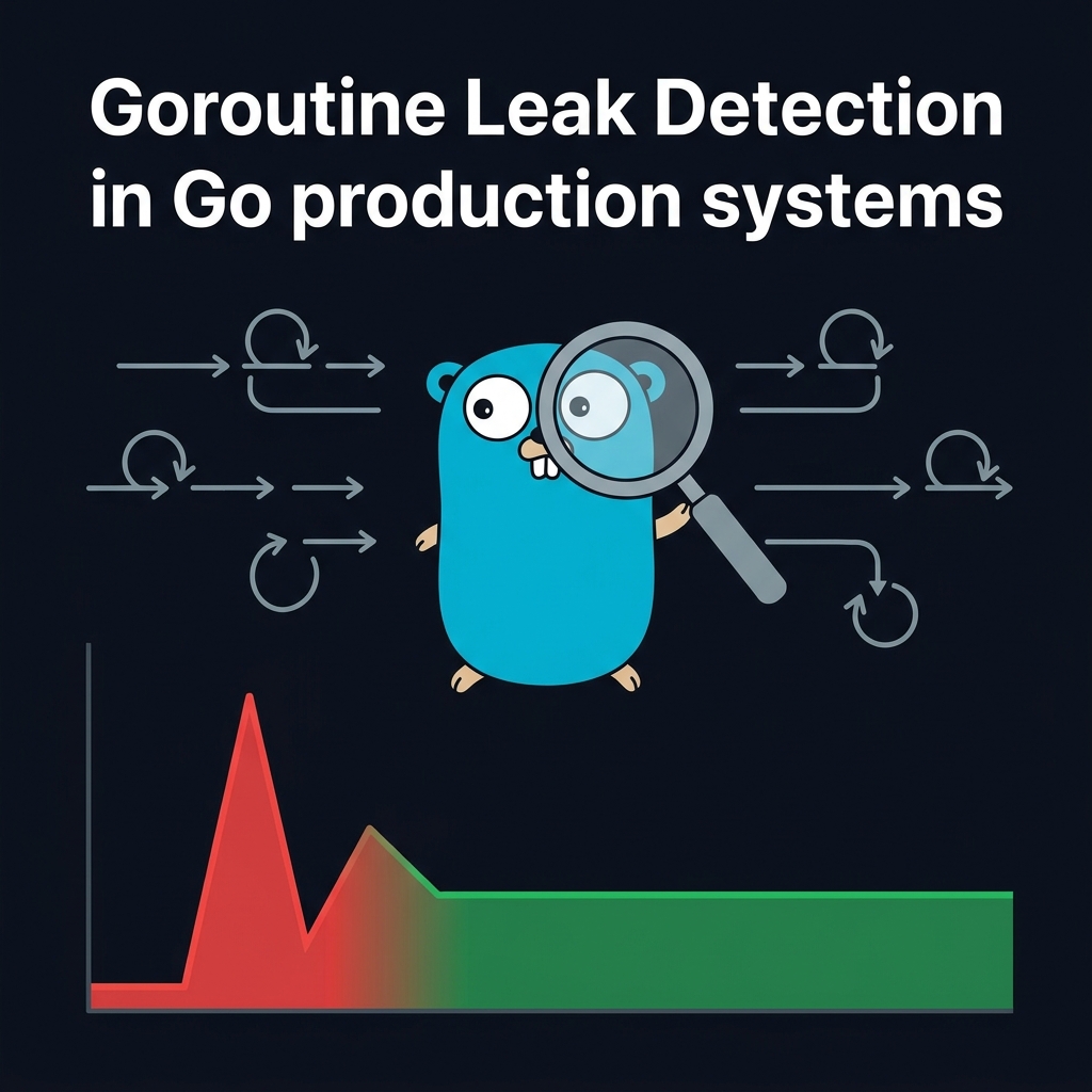 Goroutine Leak Detection and Fix in Production Go Services — pprof, goleak, synctest