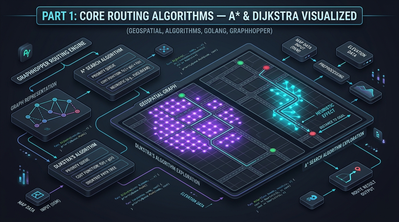 Geospatial and Routing Engine Architecture series: Go and GraphHopper for production routing