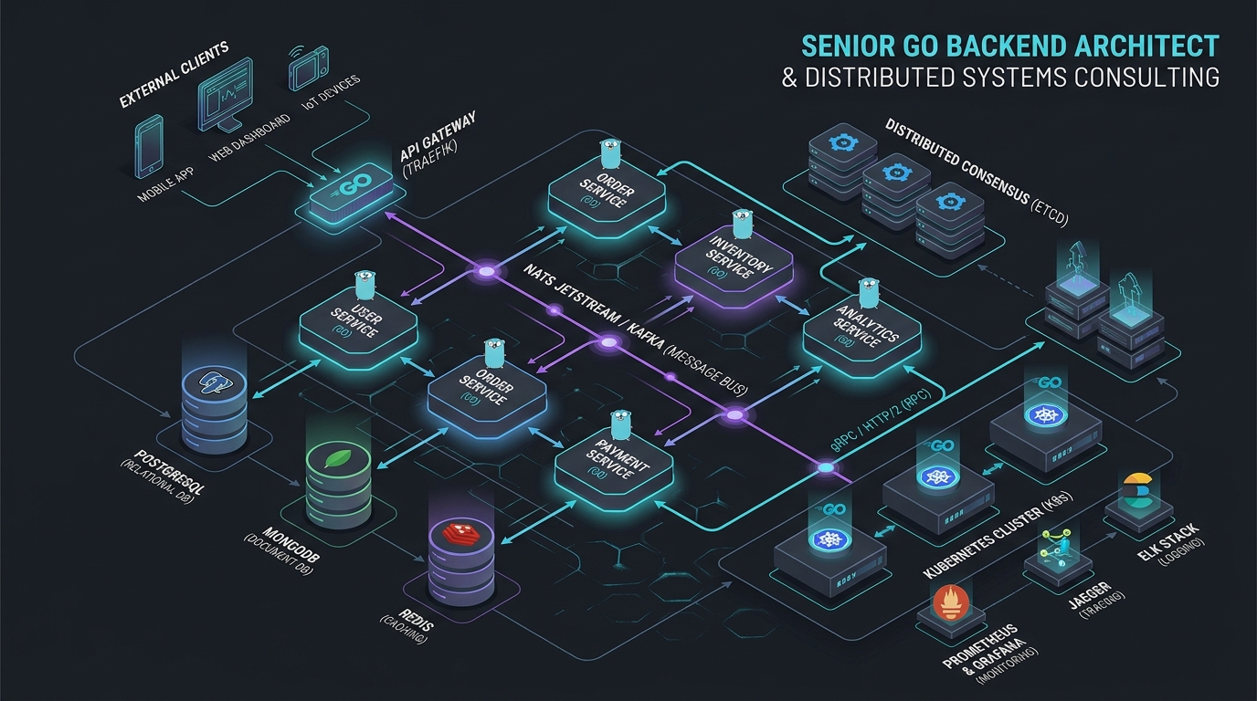 Hire Lê Tuấn Anh — Go Backend Architect & Consulting