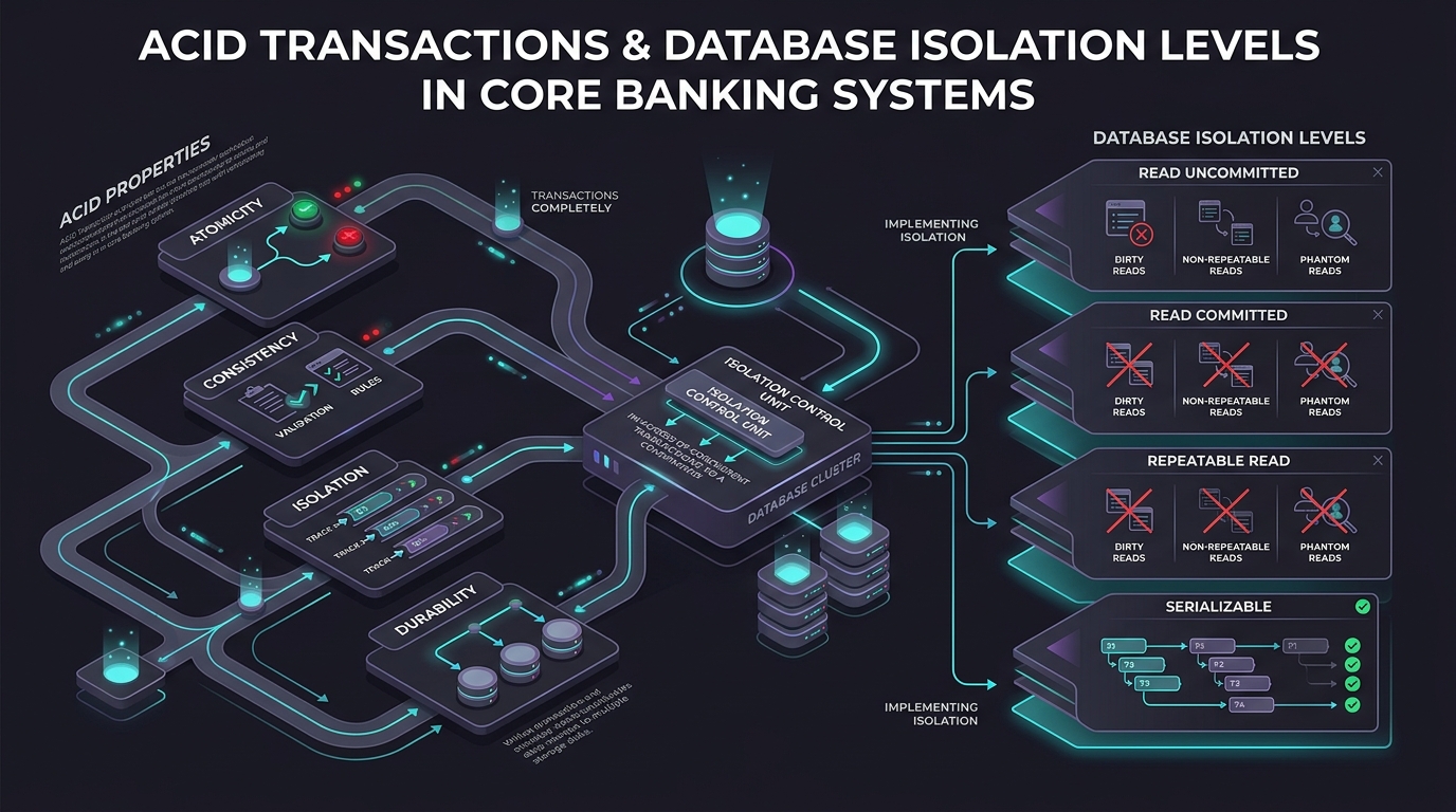 Core Banking Developer Roadmap series: architecture patterns, fintech microservices, and Go