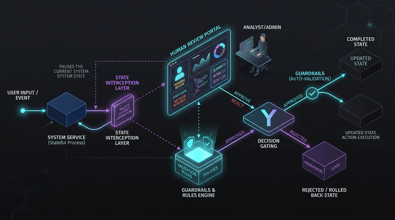 Part 6 Human-in-the-Loop Guardrails and State Interception Architecture