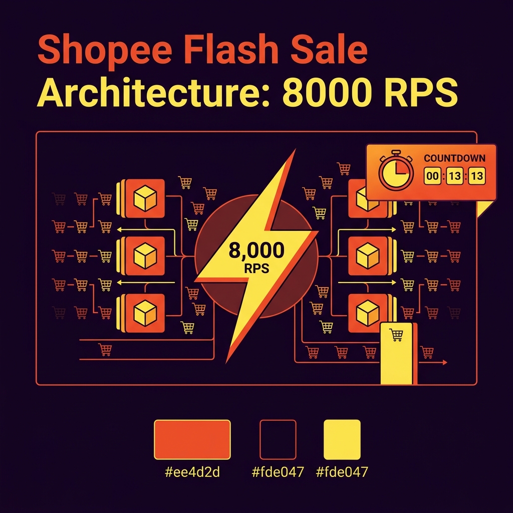 Shopee Architecture series: scaling for flash sales — rate limiting, Redis, and distributed systems