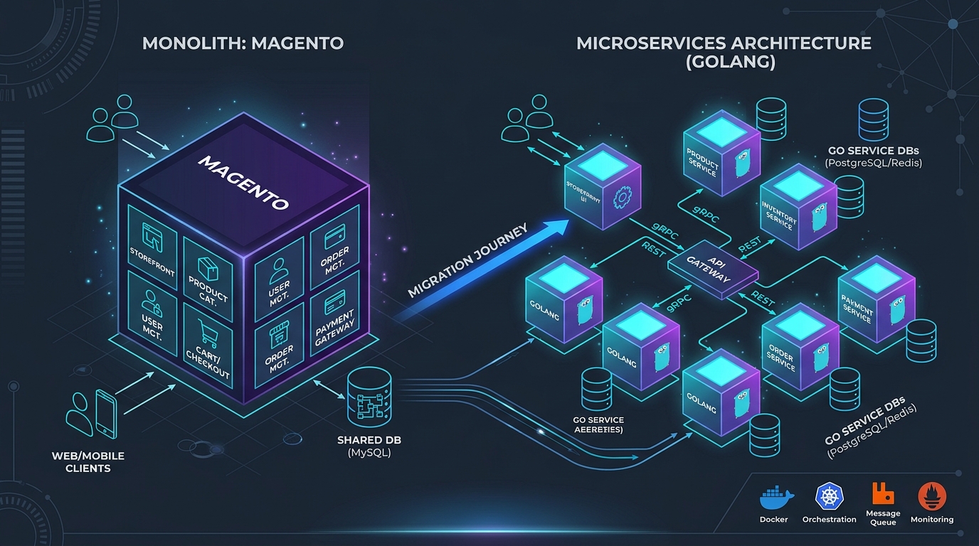 Migrating Magento to Microservices: When & Why — Architecture Decision Guide